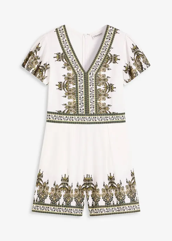 Overall mit Leinenanteil, bonprix