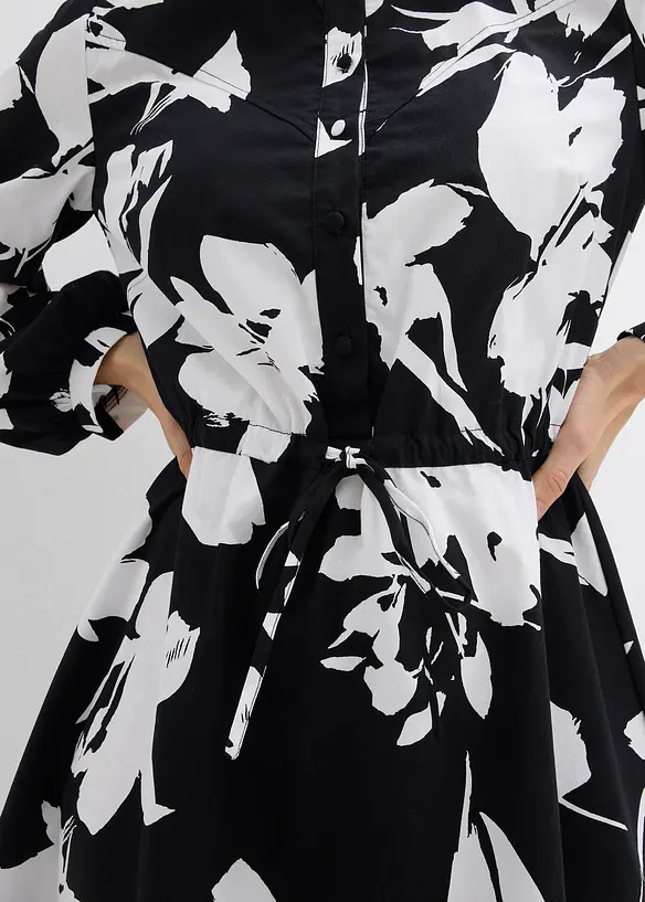 Tunika-Kleid aus reiner Baumwolle, bonprix