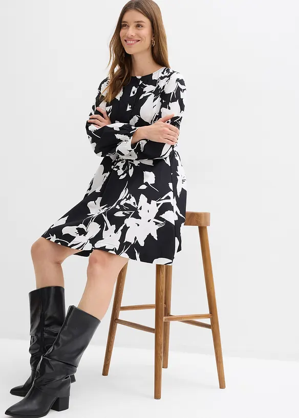 Tunika-Kleid aus reiner Baumwolle, bonprix