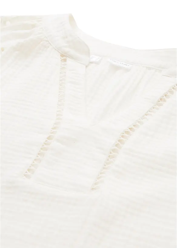 Tunika aus luftigem Musselin, bonprix