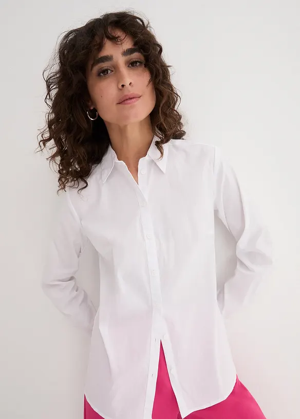 Chemisier extensible, manches longues, bonprix