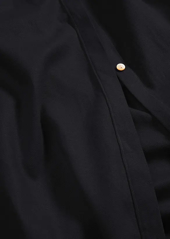 Robe &agrave; poches en lin et viscose, bonprix