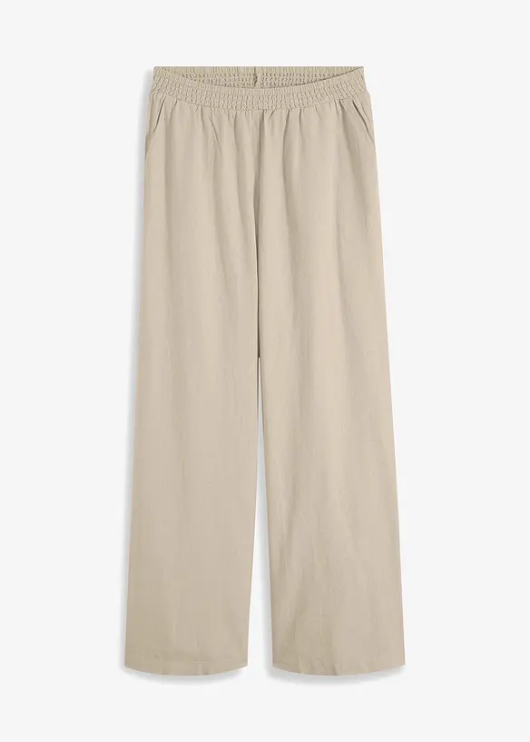Palazzo-Hose aus Leinen, bonprix