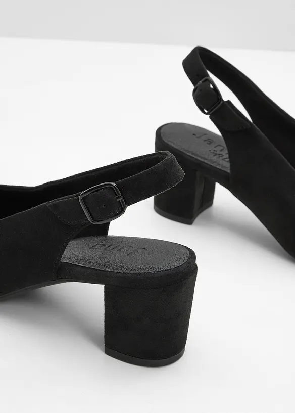 Jana Komfort-Slingpumps in bequemer Weite, Jana