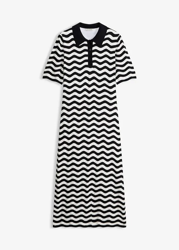 Strickkleid aus reiner Baumwolle, bonprix