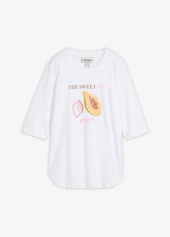 T-Shirt aus reiner Bio-Baumwolle, bonprix