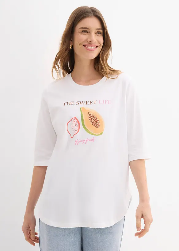 T-Shirt aus reiner Bio-Baumwolle, bonprix