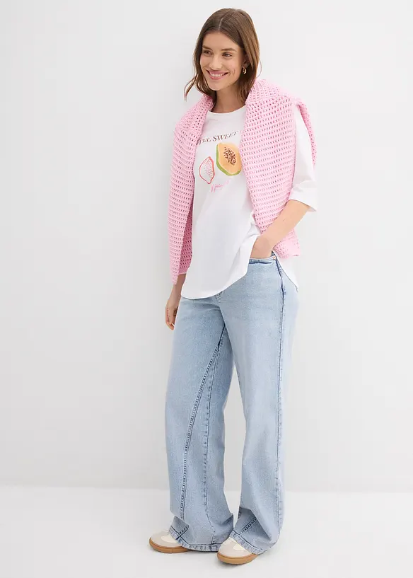 T-Shirt aus reiner Bio-Baumwolle, bonprix