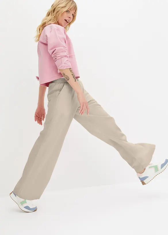 Palazzo-Hose aus Leinen, bonprix