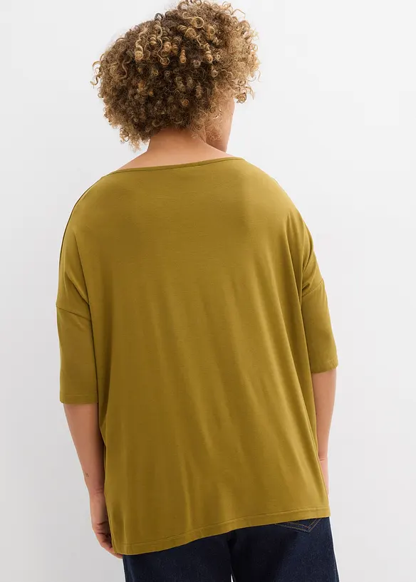 Boxy-Shirt aus softem Viskose-Mix, bonprix