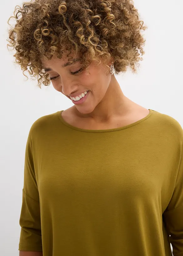 Boxy-Shirt aus softem Viskose-Mix, bonprix