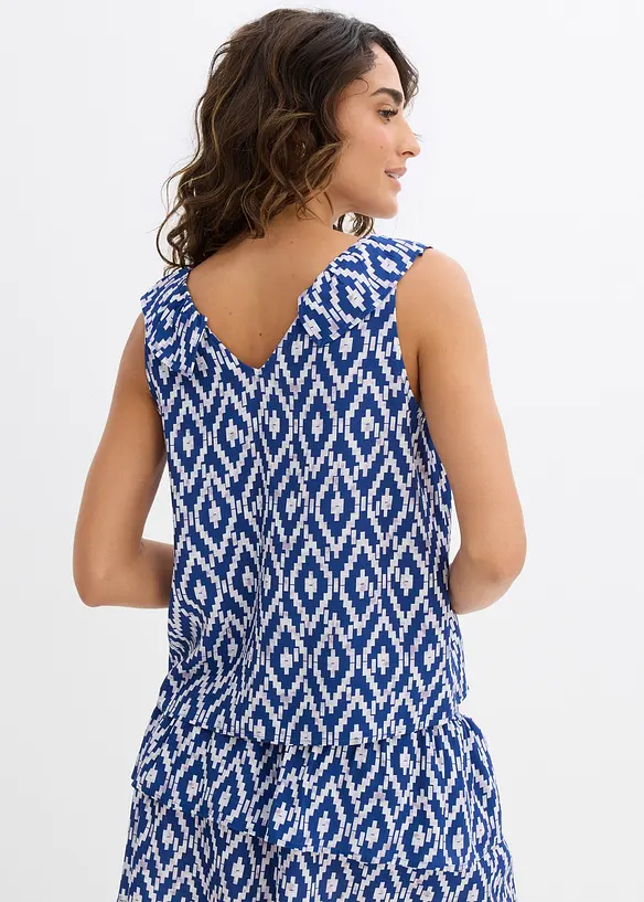 Blouse sans manches en viscose fluide, bonprix