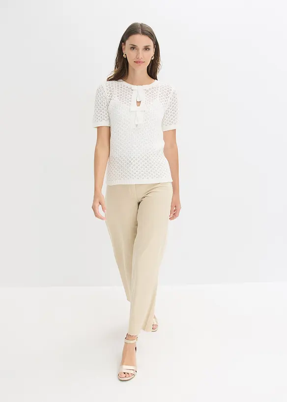 Pull ajour&eacute;, bonprix