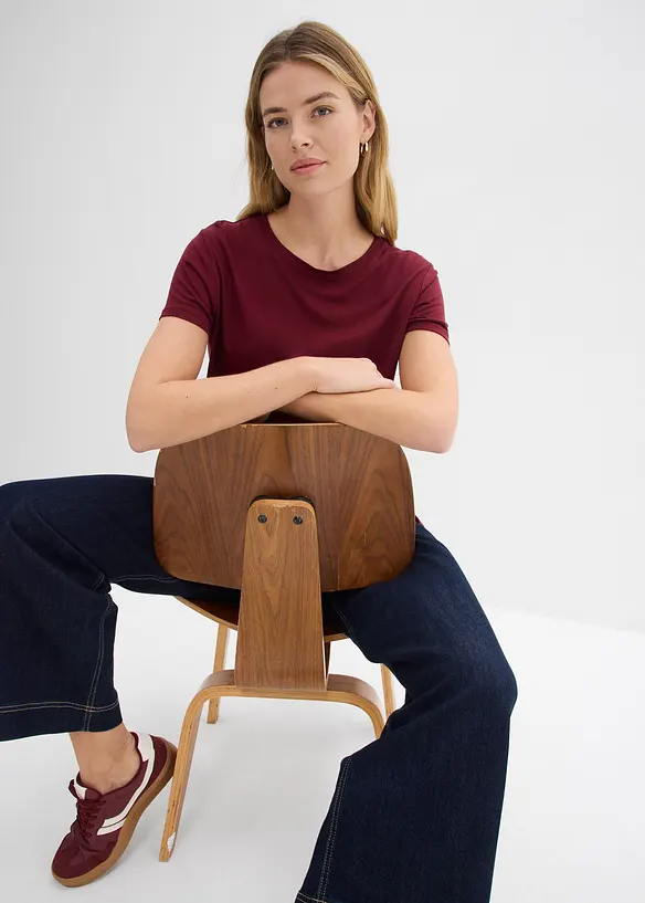 Longshirt aus softer Viskose, bonprix