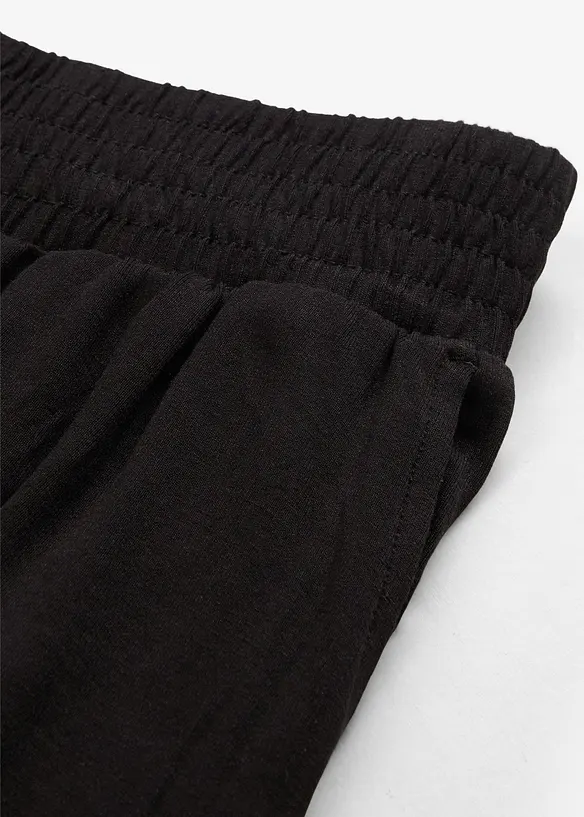 Jersey-Hose aus flie&szlig;endem Viskose-Mix, 7-8-L&auml;nge, bonprix