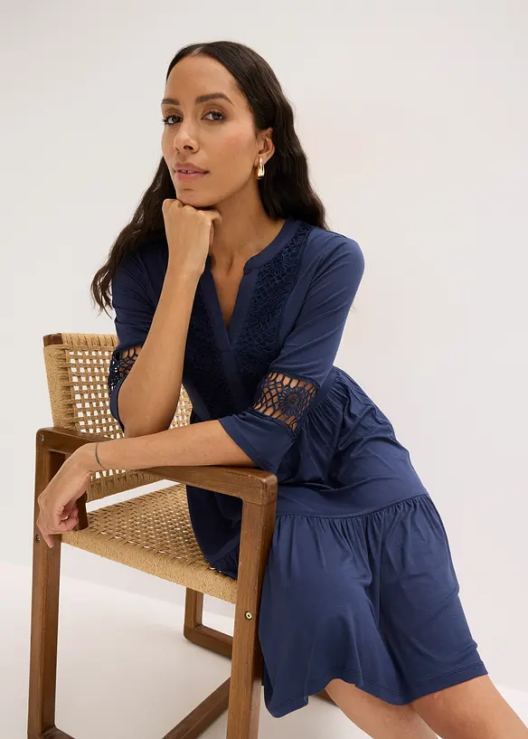 Robe-tunique en viscose douce, bonprix