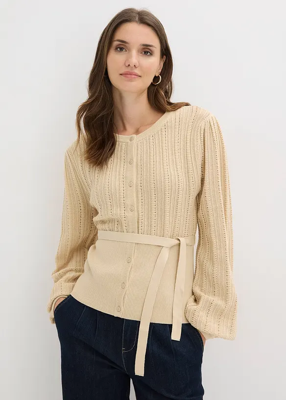 Pull ajour&eacute;, bonprix