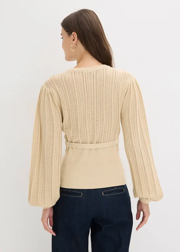Pull ajour&eacute;, bonprix