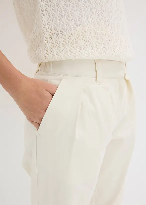 Hose aus reiner Baumwolle, bonprix