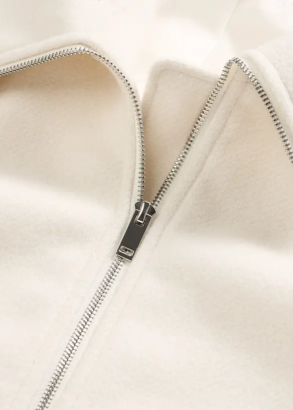 Gef&uuml;tterte Oversize Jacke, bonprix