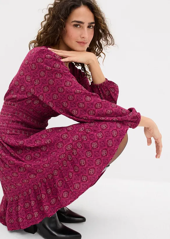 Robe courte en viscose fluide, bonprix