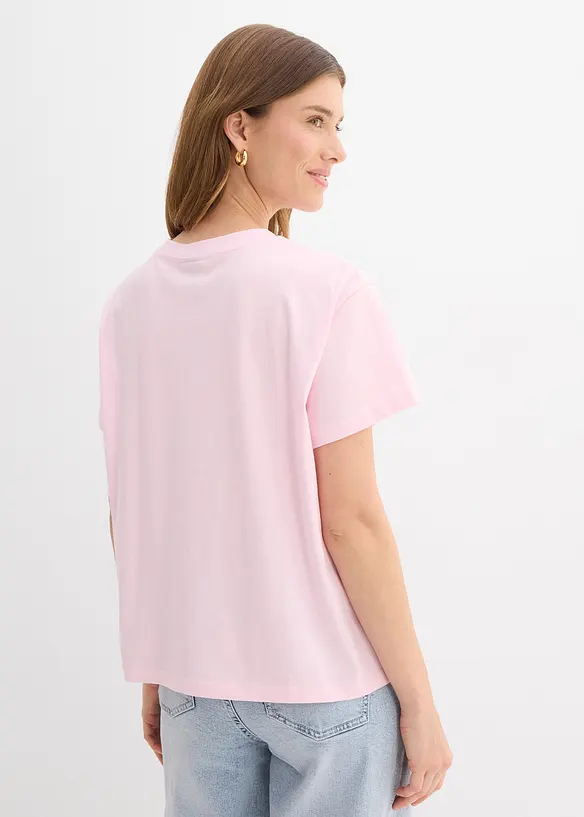 T-Shirt aus reiner Bio-Baumwolle, bedruckt, bonprix