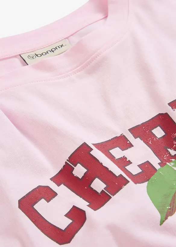 T-Shirt aus reiner Bio-Baumwolle, bedruckt, bonprix