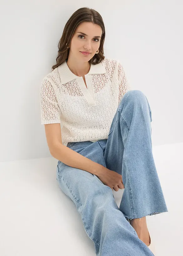 Ajour-Pullover, bonprix