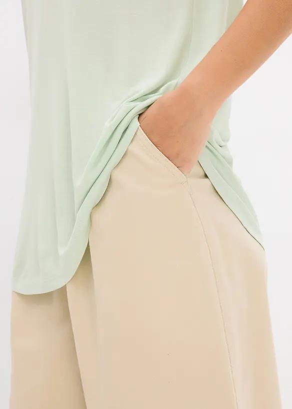 Longshirt aus softer Viskose, bonprix