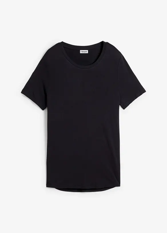 T-shirt long en viscose douce, bonprix