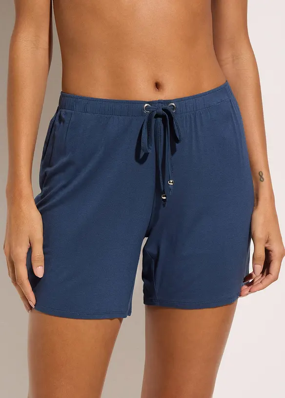 Strandshorts aus flie&szlig;endem Viskose-Mix, bonprix