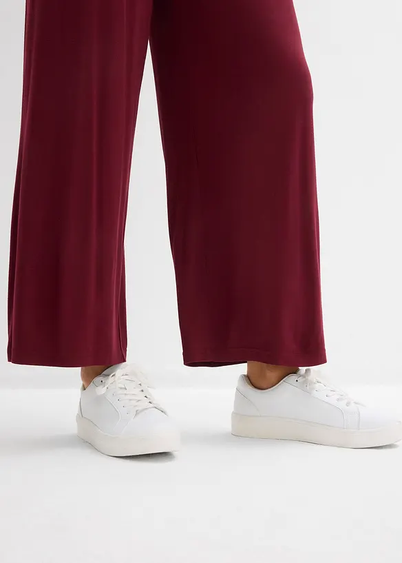 Jersey-Hose aus flie&szlig;endem Viskose-Mix, 7-8-L&auml;nge, bonprix