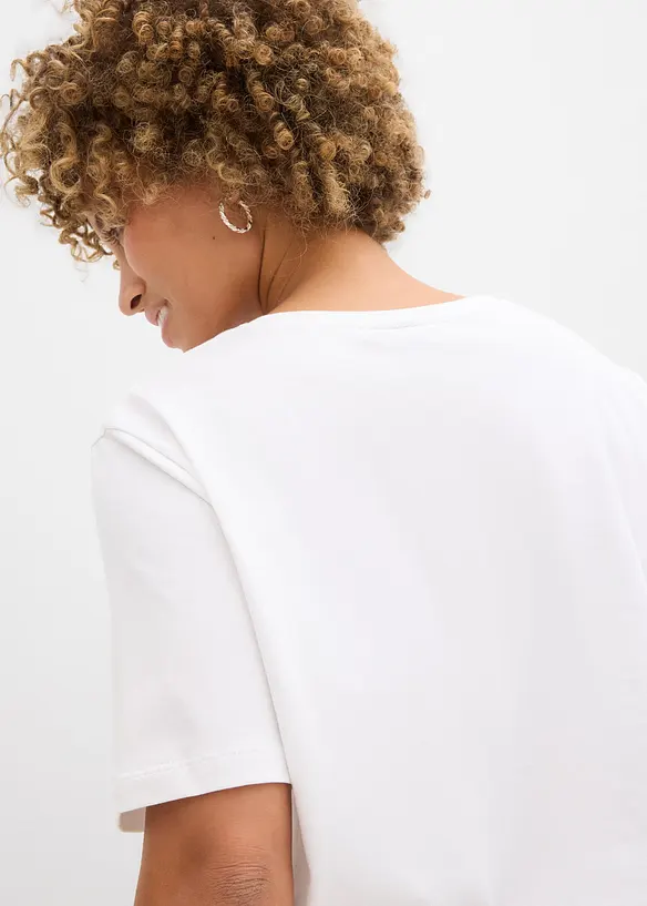 Weites T-Shirt aus Bio-Baumwolle, bonprix