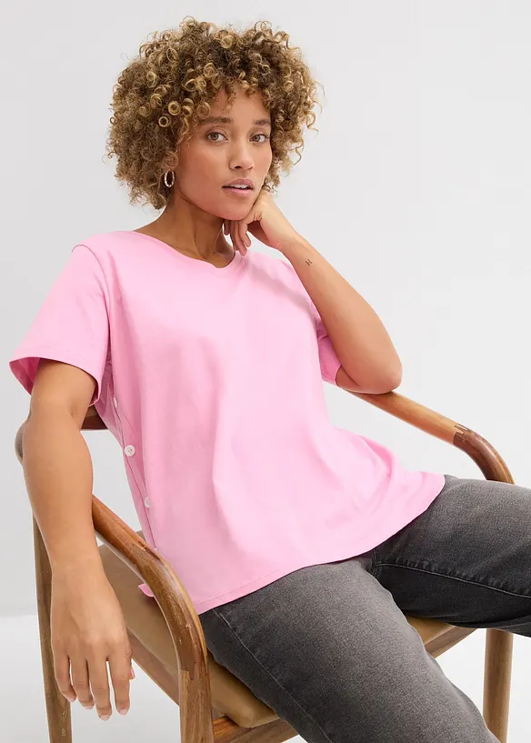 Weites T-Shirt aus Bio-Baumwolle, bonprix