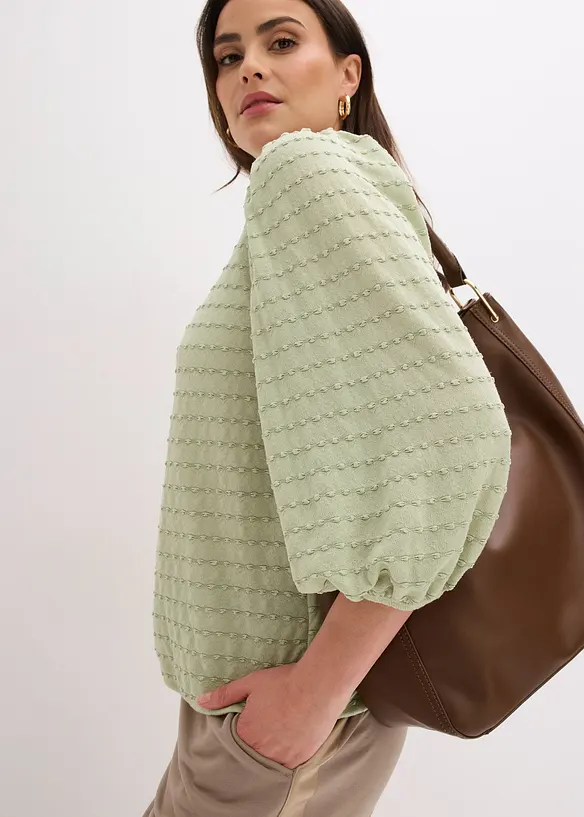 Shirt-Tunika mit Struktur, bonprix