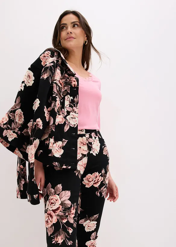 Shirt mit Spitze, bonprix