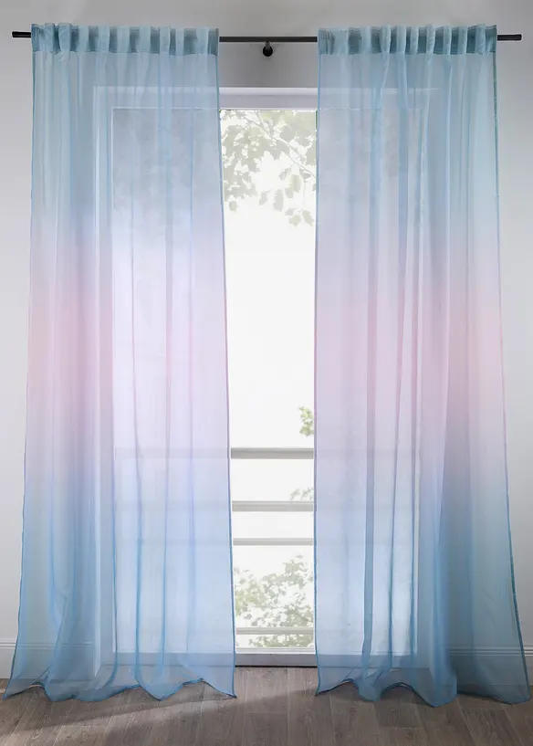 Voilage &agrave; imprim&eacute; (1 pce), bonprix