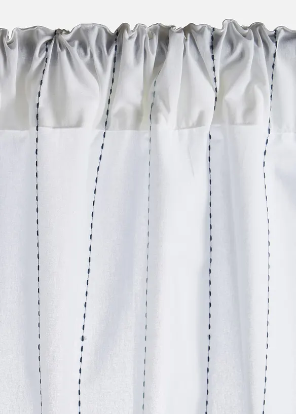 Vorhang mit gewebten Streifen (1er Pack), bonprix