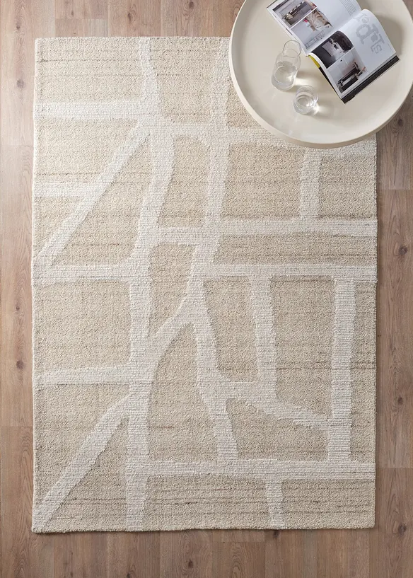 Tapis kilim &agrave; motif graphique, bonprix