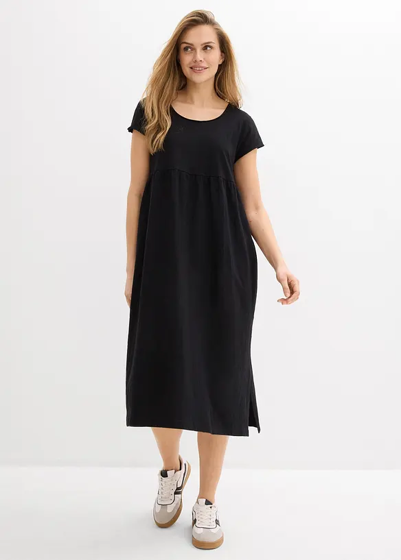 Robe midi 100% coton, bonprix