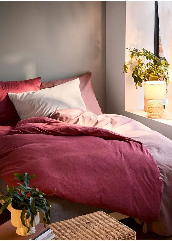 Linon-Bettw&auml;sche in Leinenoptik, bonprix