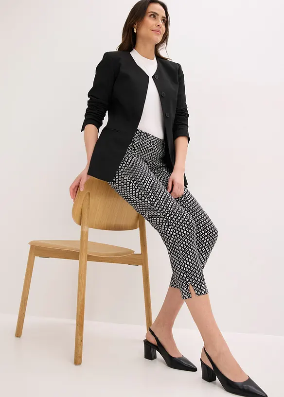 7/8-Stretch-Hose aus Bengalin, bonprix