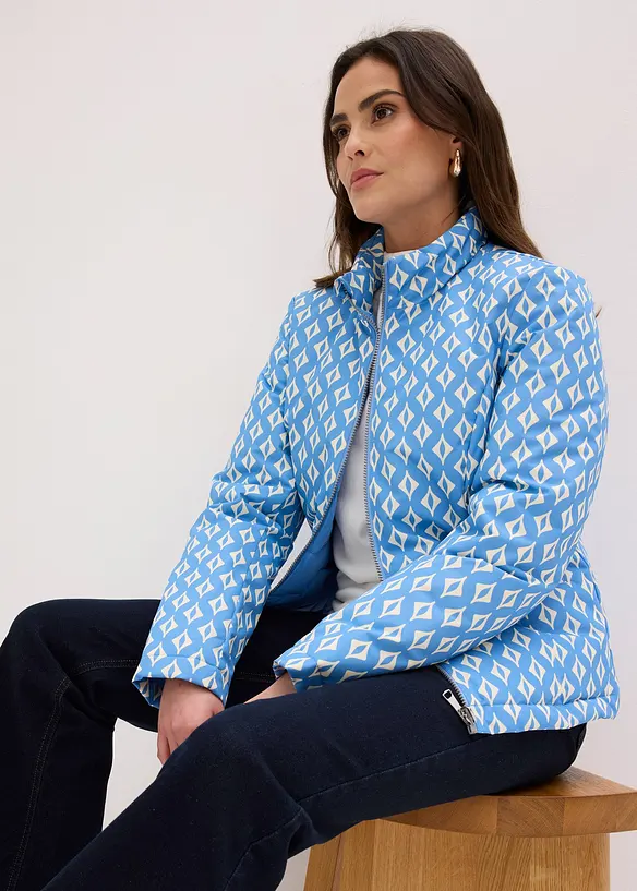 Veste r&eacute;versible et l&eacute;g&egrave;re &agrave; imprim&eacute;, bonprix