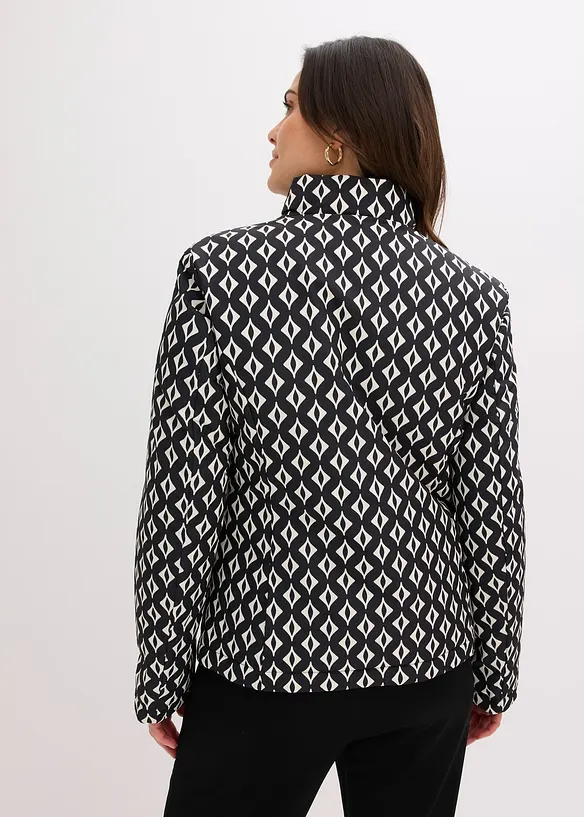 leichte Wende- Steppjacke mit Druck, bonprix