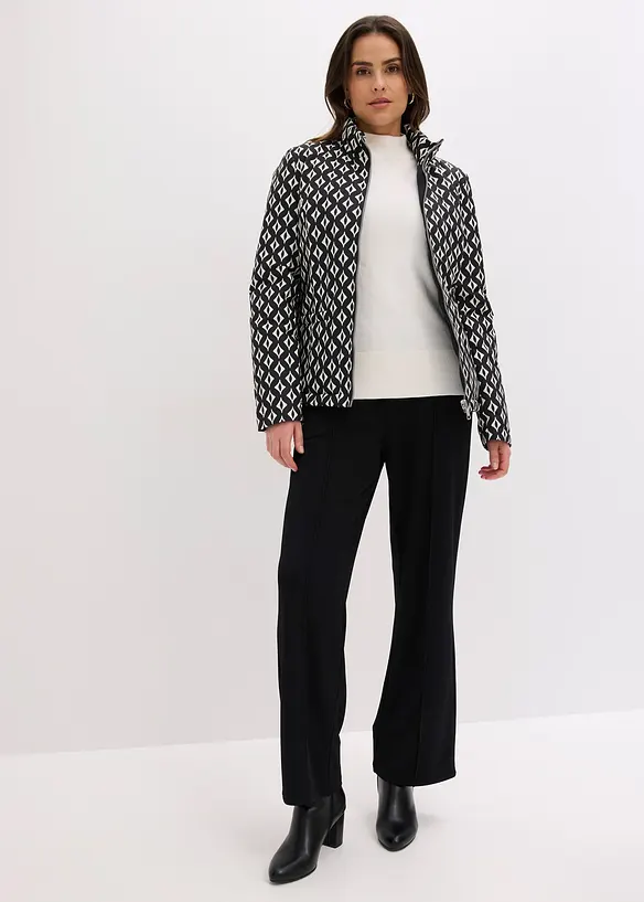 leichte Wende- Steppjacke mit Druck, bonprix