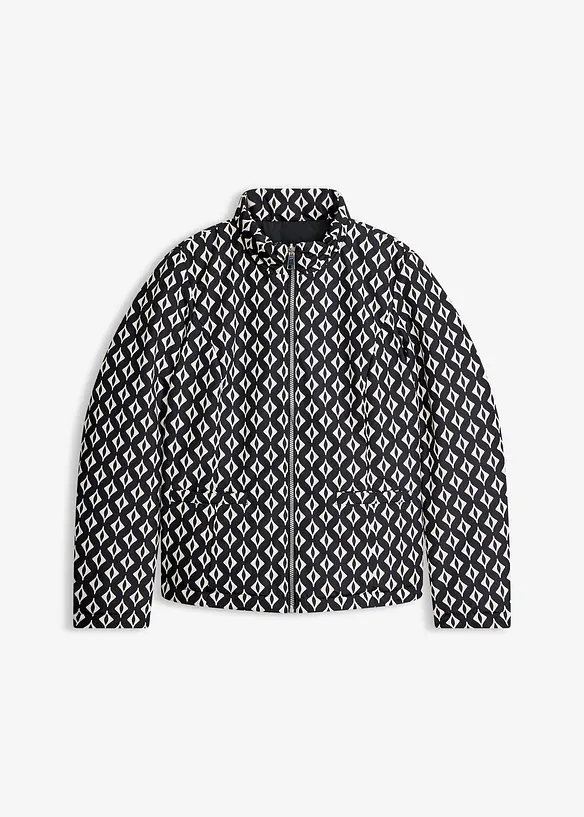 leichte Wende- Steppjacke mit Druck, bonprix