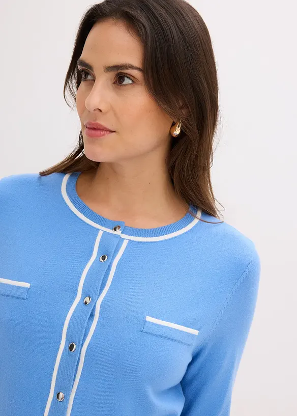 Strickjacke mit Viskose, bonprix