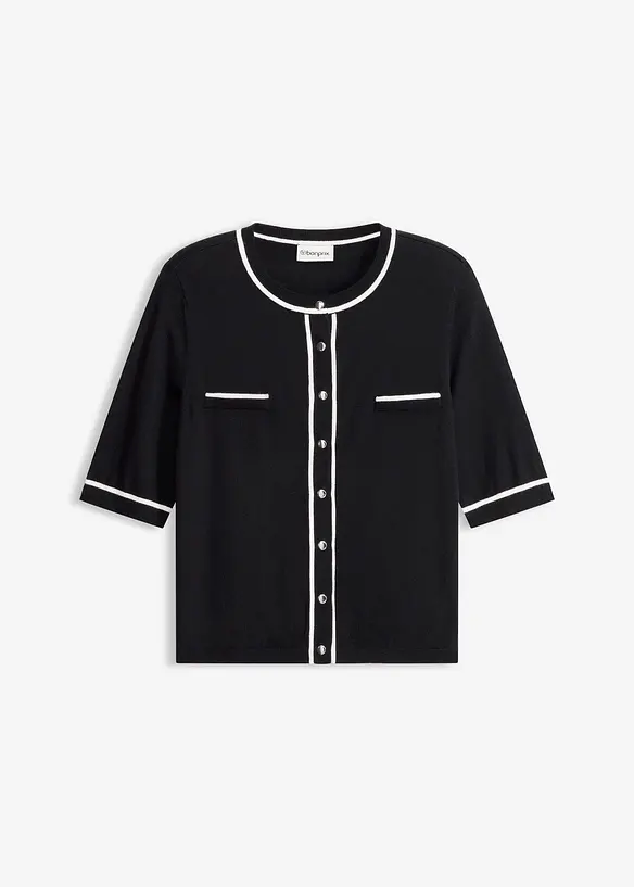 Strickjacke mit Viskose, bonprix