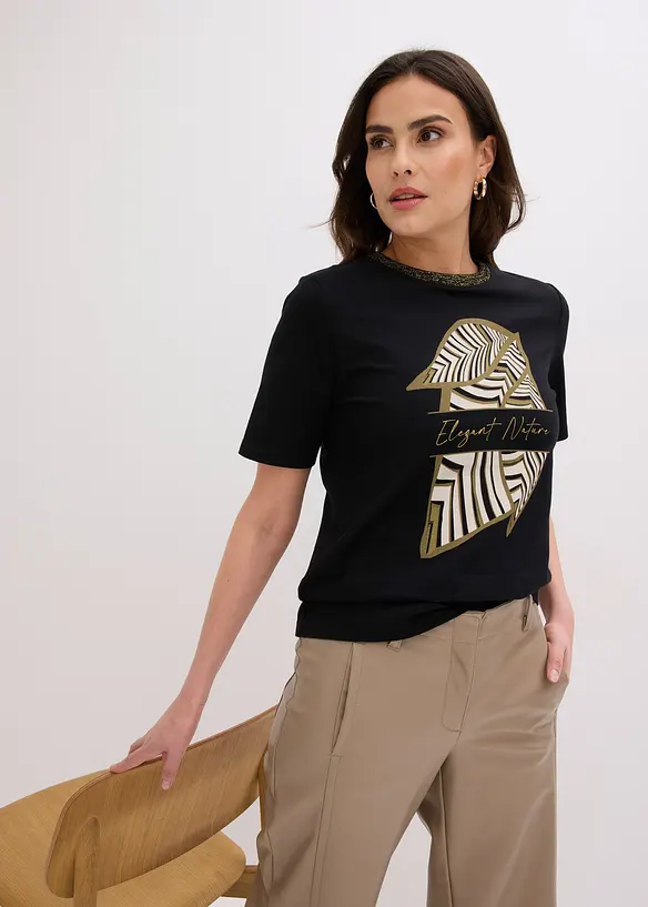 T-shirt en coton, bonprix