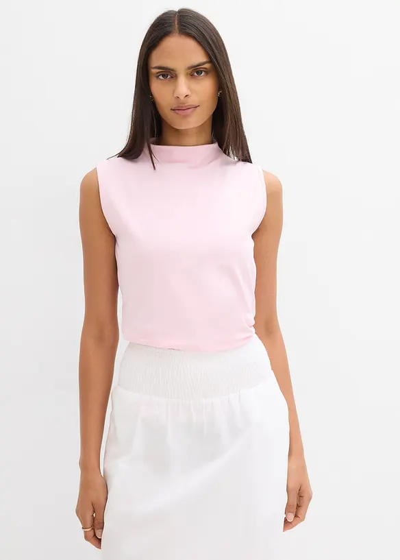 Top en coton extensible, bonprix